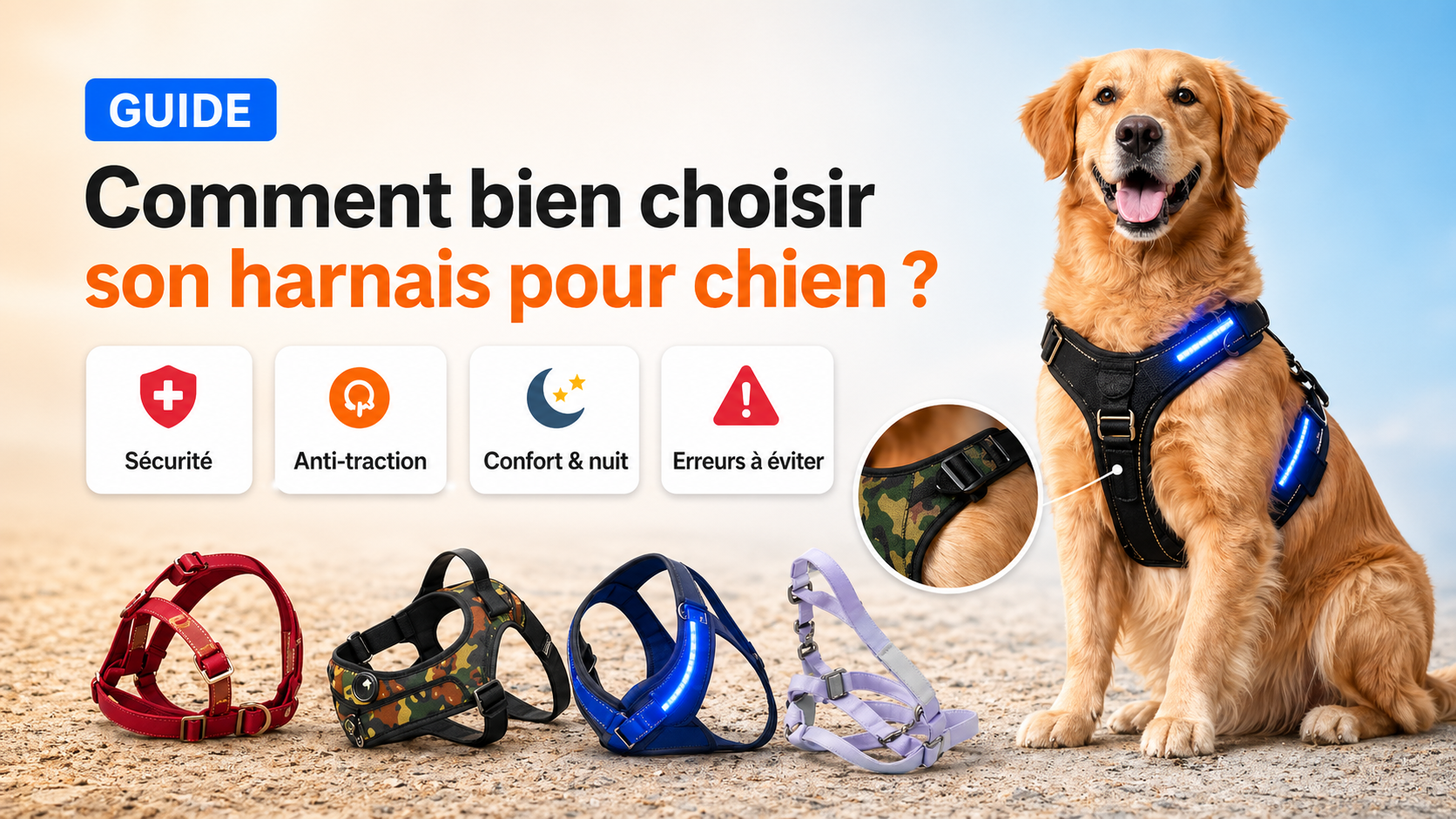Comment bien choisir son harnais pour chien ? Image