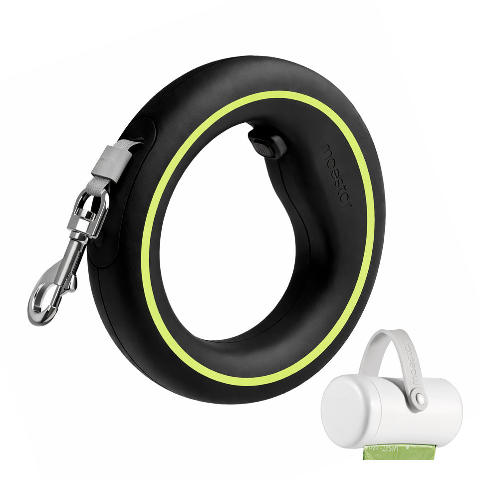 Laisse rétractable mains libres pour chien  – 3 mètres de liberté et de contrôle