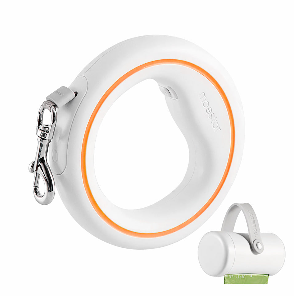 Laisse rétractable mains libres pour chien  – 3 mètres de liberté et de contrôle