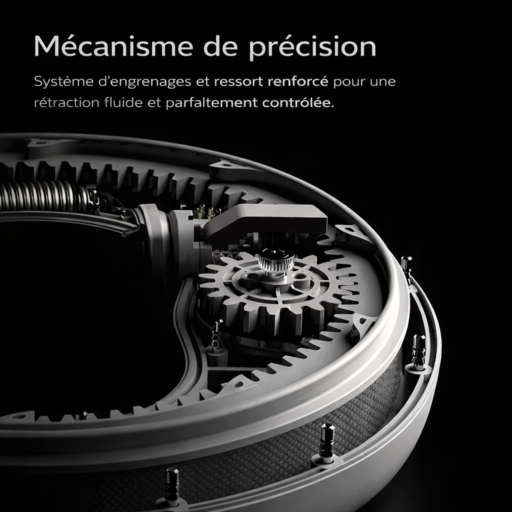 Laisse rétractable mains libres pour chien  – 3 mètres de liberté et de contrôle