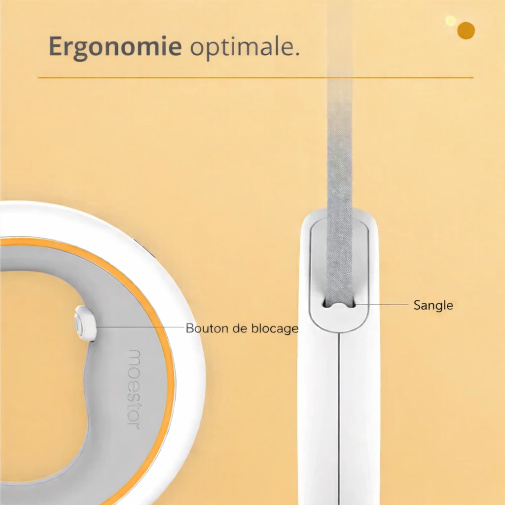 Laisse rétractable mains libres pour chien  – 3 mètres de liberté et de contrôle